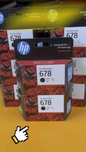ตลับหมึก HP 678 BK