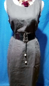 DRESS KUTUNG/SLEEVELESS GREY(NAMUGRIM) 61