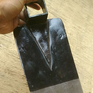 Cangkul Tanah Baja Sambung Mini 22X12CM: Alat Taman Baja Berkualitas Tinggi