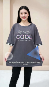 WOMEN T-SHIRT 5XL / BAJU MURAH T-SHIRT RUMAH