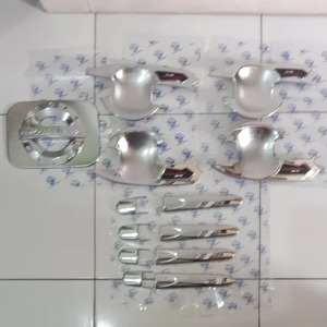 Paket Cover Handle Outer Plus Tutup Bensin All New Avanza Chrome 2012-2021