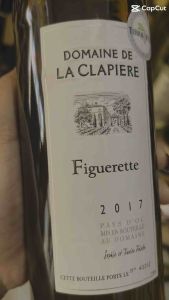 Rượu vang trắng Pháp Domaine de la Clapiere Figuerette – Nồng độ 13.5% Alc 750ml - Nhập khẩu Chính Hãng