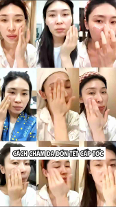 bộ3 chăm da mặt