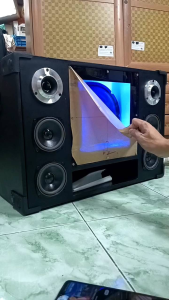 ลำโพงบลูทูธ ชุดซัพเบส10นิ้วอะคริลิคแบนพาส 12 minพร้อมไฟ RGB วิ่งรอบตัว รับประกันความลั่นรับประกันสินค้า