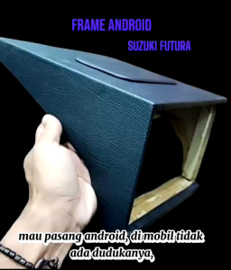Frame dudukan android head unit mobil futura Mitsubishi ss 120 pemasangan sangat mudah