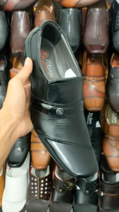 SEPATU PANTOFEL FORMAL KULIT PRIA PERSADA 6038 HITAM ( PRODUKSI SENDIRI )