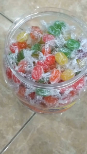 120 pcs permen texas liliput rasa buah murah nampol
