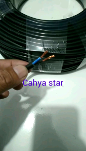 Kabel listrik NYYHY 2x075 full tembaga asli serabut SNI ECERAN PERMETER