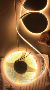 Led dây dán COB 12V cuộn dài 5m không lộ mắt led  252chip/m