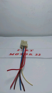 Soket kabel relay kaki 4 All motor Honda Yamaha Suzuki original
