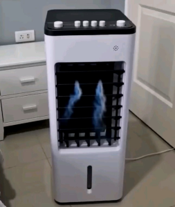 Portable Water Evaporative Air Cooler Tower Fan 3 Speed Silent Large Water Tank Energy Saving Household Summer Cooling Fan