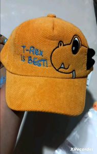 T.I - Topi Bisbol Anak T-rex Dino 3D Baseball Hat Import