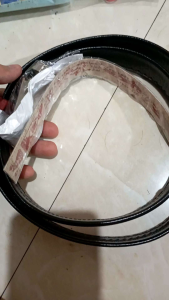 sabuk resleting pria dan wanita plus wafak kulit rajahh