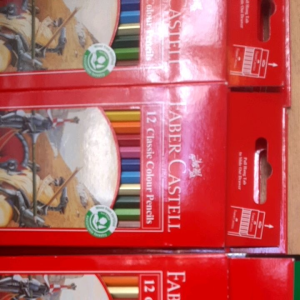 Pensil Warna 12 Faber Castell & Joyko: Pilihan Terbaik untuk Seni dan Anak