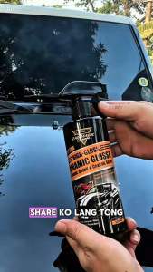 Free Towel - ZAF MAGIC Ceramic Gloss Spray 500ml – Hydrophobic Shine Coating for Car & Motorcycle Care