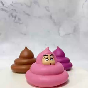 Mô hình Shin Cậu bé bút chì - Crayon Shinchan Shinnosuke Cosplay cục phân đáng yêu Shin Shit Hồng Nâu Đỏ vui nhộn