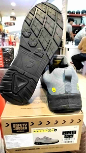 Sepatu Safety Jogger Ecofitz grey / Safety Shoes Jogger Ecofitz Original Berkualitas