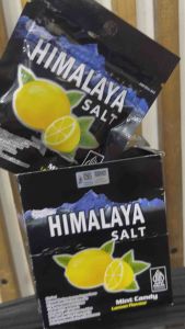 Himalaya Salt Mint Candy Lemon Flavor Black Pack