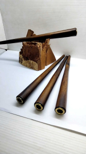 Klokotan Once Pipa Kayu Galih Kelor Jawa 20cm A278