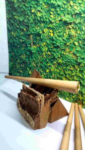 pipa once sedotan kayu Cendana wangi model lancip a265