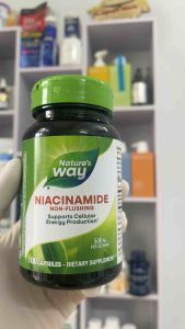 [MỸ] viên Niacinamide non-flushing 500mg nature’s way 100viên