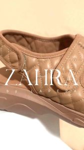 Sandal Wanita LAPEPA Sepatu Sendal Wanita Casual Wedges ZAHRA Model Ban dua Strap Tali belakang Hak 4 cm Sendal Gunung Gladiator Premium