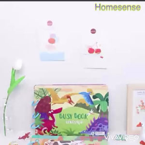 Children Busy Book Quiet Book Activity Early Learning Education Montessori Preschool Sensory Toy Gift Kids