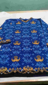Tunik Seragam Korpri lapis furing bahan katun c40s Resmi Sritex