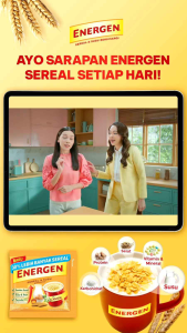 energen sereal 1renceng isi 10 pcs