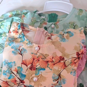 [ Tay búp MG ] Bộ Bà ba lụa mango cao cấp tay búp cho bé từ 6-38kg