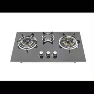 เตาแก๊ส 3หัว กระจกหนานิรภัย รุ่น JS-2288 รับประกัน 1 ปี