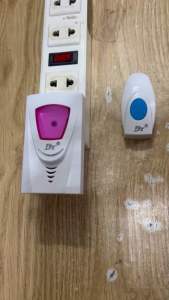 Chuông điện không dây ( tặng kèm keo 2 mặt dán nút bấm )