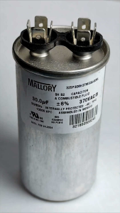Mallory 30uf 370v aluminum capacitor water pump parts