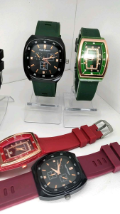 Paket Box Jam Tangan Casual & Baterai Tambahan