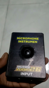 Microfon instrument untuk Gamelan jawa tanpa harus stan mic