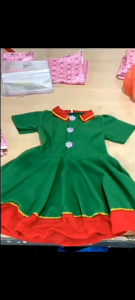 KL Stok Sedia 🇲🇾 Childrens Christmas Performance Costumes Christmas Elves Dressed Up 男女童圣诞精灵装扮表演服装 Kostum Persembahan Krismas Kanak-kanak Bunian Krismas
