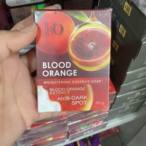 สบู่ส้มเลือด เคโอริช (สำหรับใบหน้า)(60กรัม) Blood Orange Soap KO RICH แท้❣️💯%