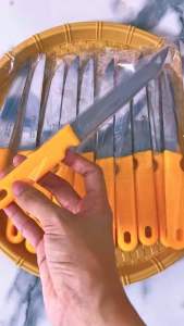 Dao thái lan cán vàng kiwi đầu nhọn siêu bén dao gọt trái trái cây rau củ quả tiện lợi dùng cho nhà bếp