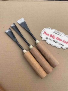 Đục bonsai bộ 3 đục tạo dáng cây cảnh chuôi gỗ lim chuẩn nhíp xe