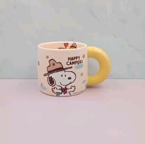 Gelas Snoopy / Thumbler Snoopy Import / Mug Stainless Snoopy / Cangkir Snoopy Stainless Steel