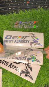 Stiker Request Nama Beat esp dan Beat esp street Stiker LOGO NAMA