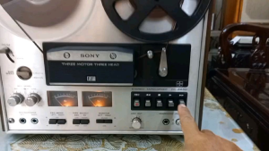 Máy hát băng cối Sony TC-6650 đẹp keng như hình zin nguyên bản.