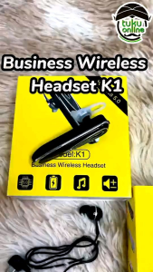 ORIGINAL K1 Wireless Bluetooth Best Seller Taiwan Headset earphone Bluetooth Waktu Siaga Panjang Headset Bluetooth Ready Stok tws
