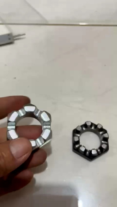 MUR AS RODA PS 100/125/135 DEPAN CHROME DAN HITAM ORI