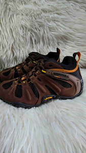 Dark brown black prime  merrell shoes for men
