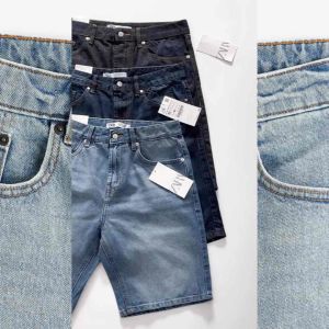 Man Denim Bermuda Short by ZARA - Celana Pendek Pria