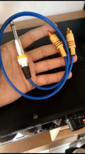 Kabel Jack RCA 2 to Akai 1 Kitani Kabel Jack Audio RCA to Akai 2In2