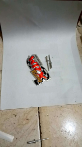 Emblem knalpot WRX RACING Model timbul free paku rivet