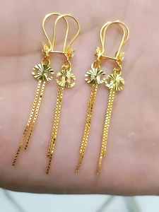 ANTING JURAI DEWASA PERAK 925 LAPIS MAS