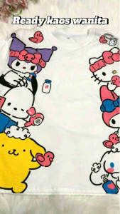 Kaos Oversize Wanita Kuromi & Friends: Pilihan Tepat untuk Fashion Anda
